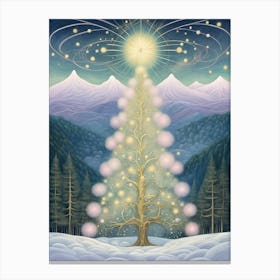 Magical Christmas Tree Canvas Print