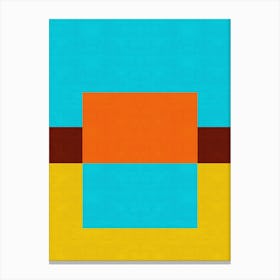 Colorful geometric art 1 Canvas Print