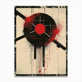 Splatter Painting 24 Canvas Print