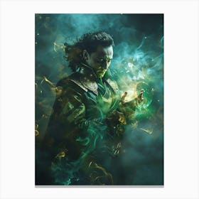 Loki God 1 Canvas Print