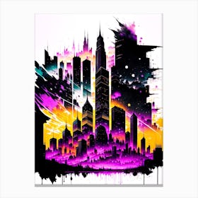 Cityscape 4 Canvas Print