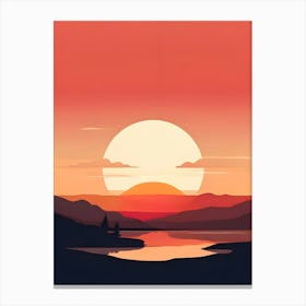 Sunset 15 Canvas Print