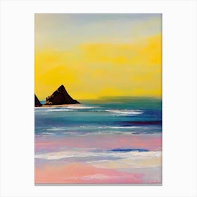 Sandwood Bay Beach, Sutherland, Scotland Bright Abstract Canvas Print