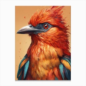 Colorful Bird Canvas Print