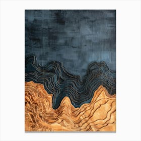 'Waves' 13 Canvas Print