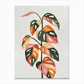 Monstera 1 Canvas Print