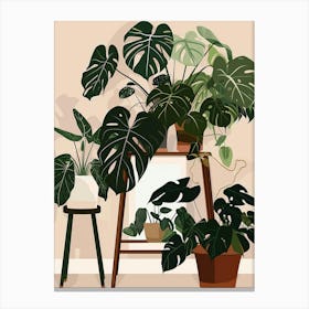 Houseplants 9 Canvas Print