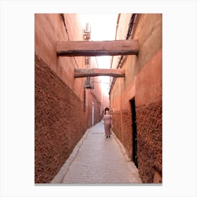 Moroccan Street 3 Photography Canvas Print