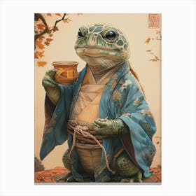 Japanese Turtle Canvas Print