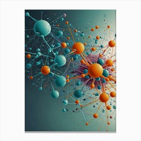 Social Network Canvas Print