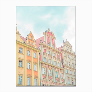 Wroclaw Old Town Canvas Print