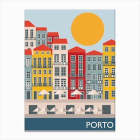 Porto Canvas Print