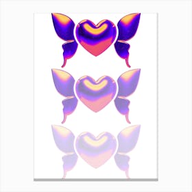 Heart Wings Canvas Print