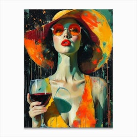 The Hedonism Of Wine Tasting Pt. 2 Canvas Print