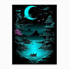 Asian Night Canvas Print