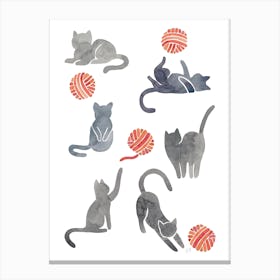 Cats Canvas Print
