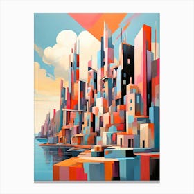 Cityscape 1 Canvas Print