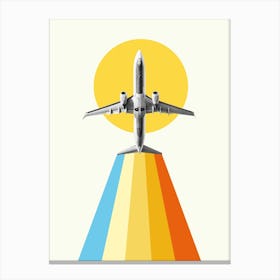 70s Aviation Canvas Print
