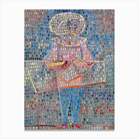 Mosaic Man Canvas Print