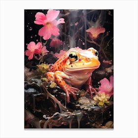 Frog Art 2 Canvas Print