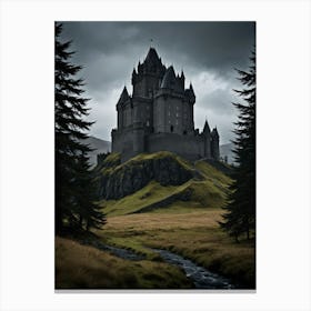 The Forgotten Bastion of Terror Castle Canvas Print