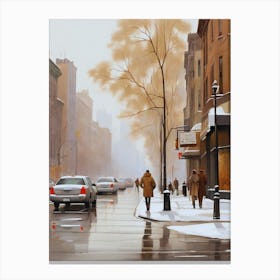 Winter'S Day . 1 Canvas Print