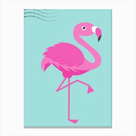 Flamingo 9 Canvas Print