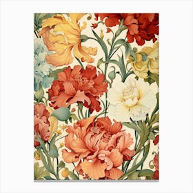 Carnations 5 Canvas Print