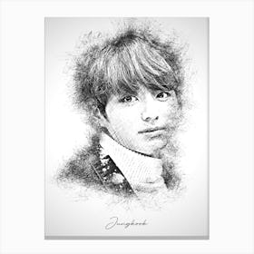 Jungkook Bts Canvas Print