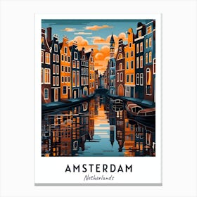 Amsterdam Netherlands Travel Canvas Print