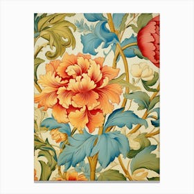 Floral Wallpaper 74 Canvas Print