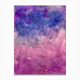 Abstract Watercolor Painting 76 Canvas Print