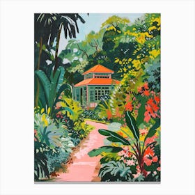 Kew Gardens London Parks Garden 1 Painting Canvas Print