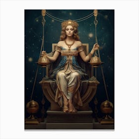 Libra 2 Canvas Print