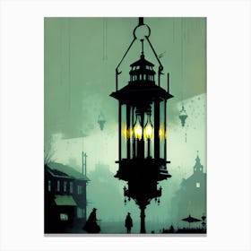 Street Lamp Canvas Print