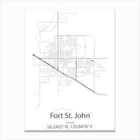 Fort St Canvas Print