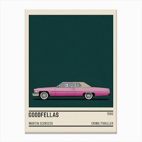 Goodfellas Movie Car Canvas Print