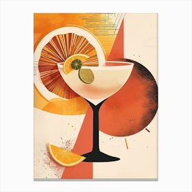 Art Deco Paloma Inspired 2 Canvas Print