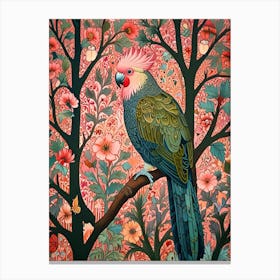 William Morris Cockatoo Canvas Print