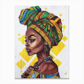 African Woman 217 Canvas Print