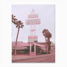 Monterey Motel Canvas Print