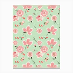 Floral Pattern 2 Canvas Print