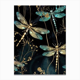 Dragonflies 1 Canvas Print