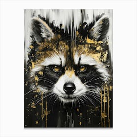 Raccoon 10 Canvas Print