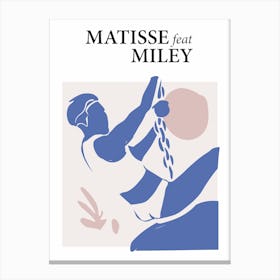 Matisse Feat Miley Canvas Print