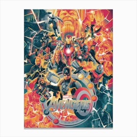 Avengers Infinity War Film Movie Canvas Print