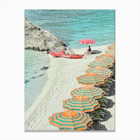 Monterosso Al Mare, Italy Travel Photography Canvas Print