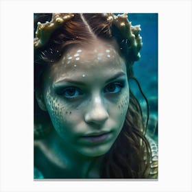 Mermaid-Reimagined 16 Canvas Print