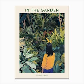 In The Garden Poster Descanso Gardens Usa 3 Canvas Print
