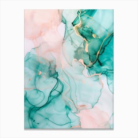 Abstract Watercolor Painting Canvas Print